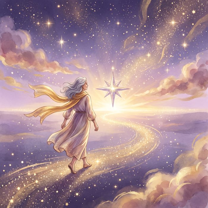 Die Entdeckerin – Archetyp-Illustration