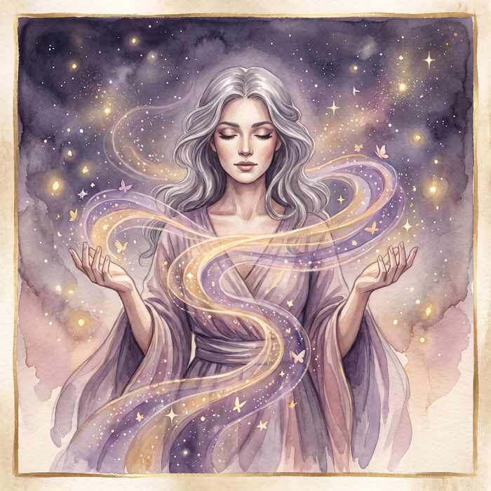 Die Magierin – Archetyp-Illustration