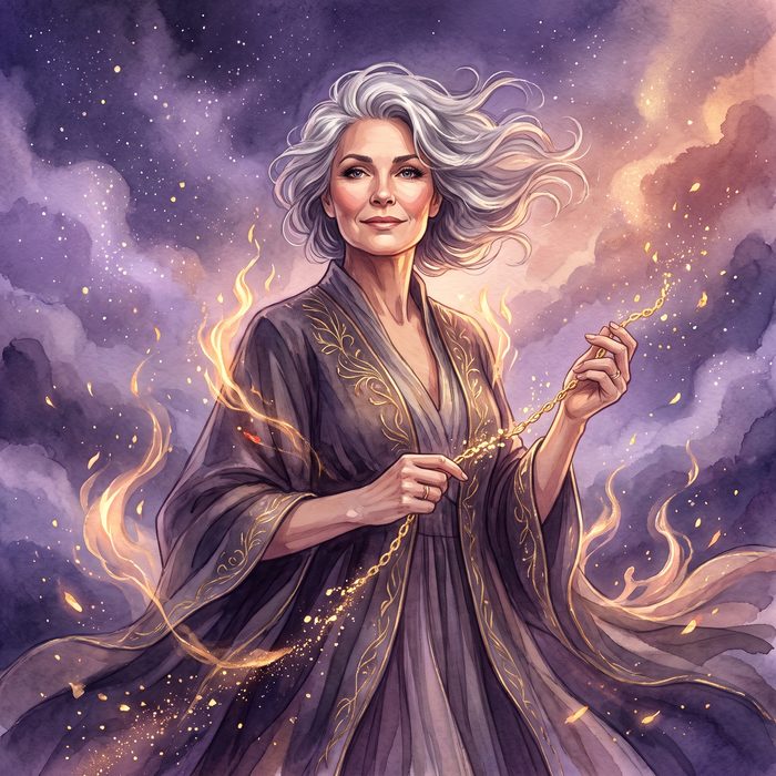 Die Rebellin – Archetyp-Illustration
